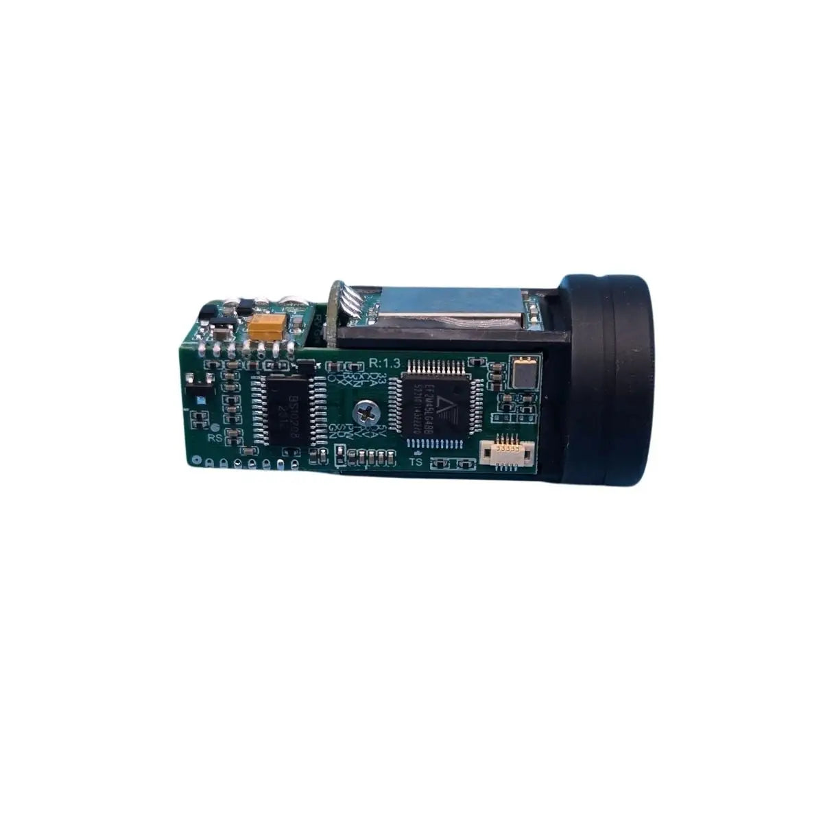 This semiconductor pulse laser rangefinder sensor has a laser wavelength of 905nm and a ranging capability of over 1200 meters.It utilizes MCU+ADC+FPGA technology